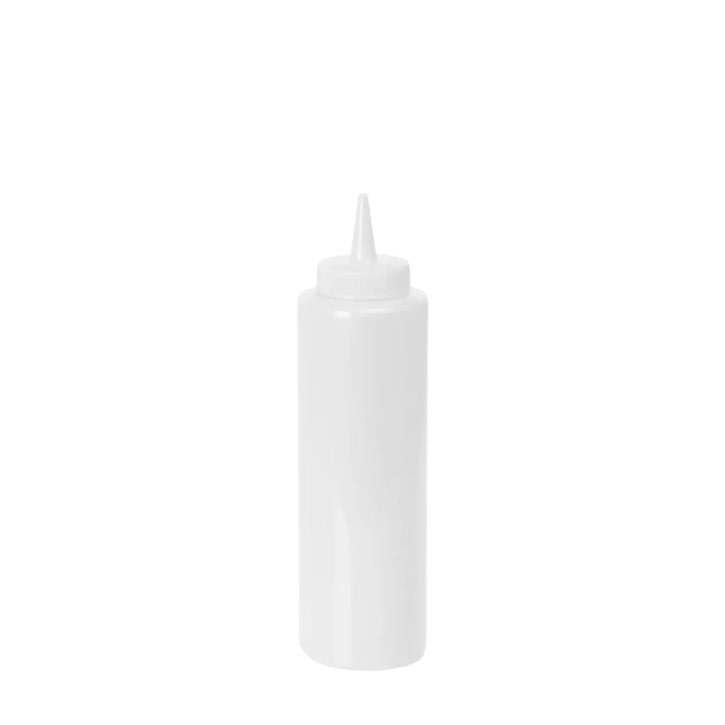 Plastflaska 24cl transparent.