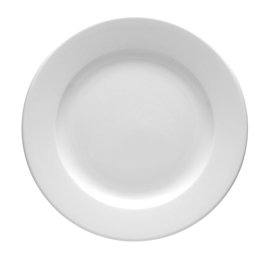 Flat tallrik 190mm Fältspatsporslin Kaszub, Blocho.