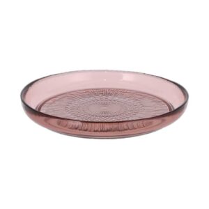 Glastallrik 180mm Pink Kusintha Bitz