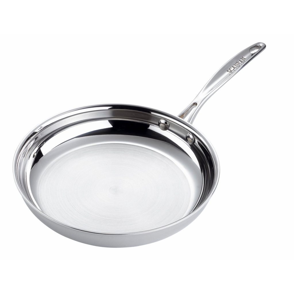 Stekpanna 28cm Rostfritt stål Fusion 5, Scanpan.