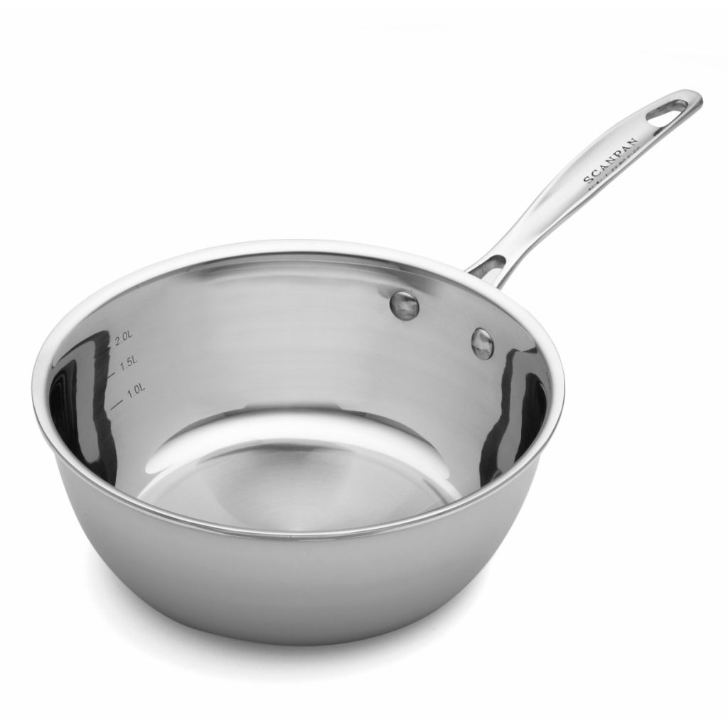 Sauteuse 2,7L/22cm Rostfritt stål Fusion 5, Scanpan.