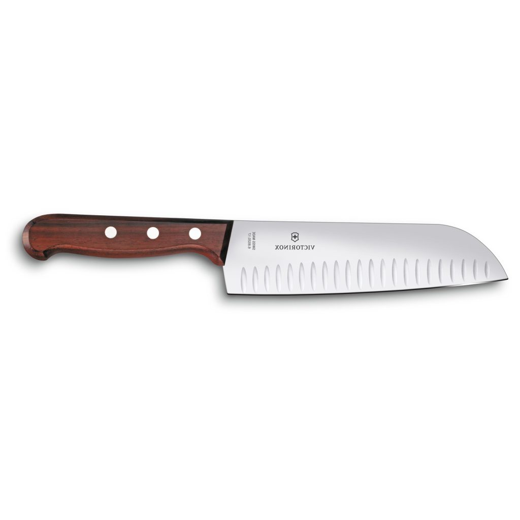 Japansk kniv med räfflor 17cm Wood, Victorinox.
