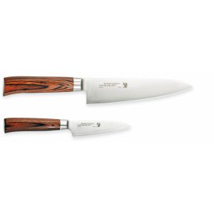 Knivset 2-delar 20+12cm Rostfritt stål San, Tamaha.