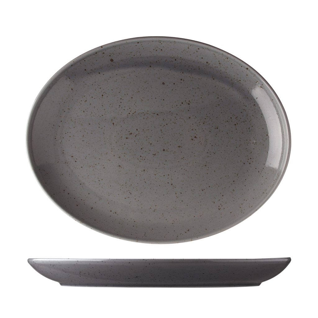 Flat tallrik oval 32cm Lifestyle Highland Benedikt