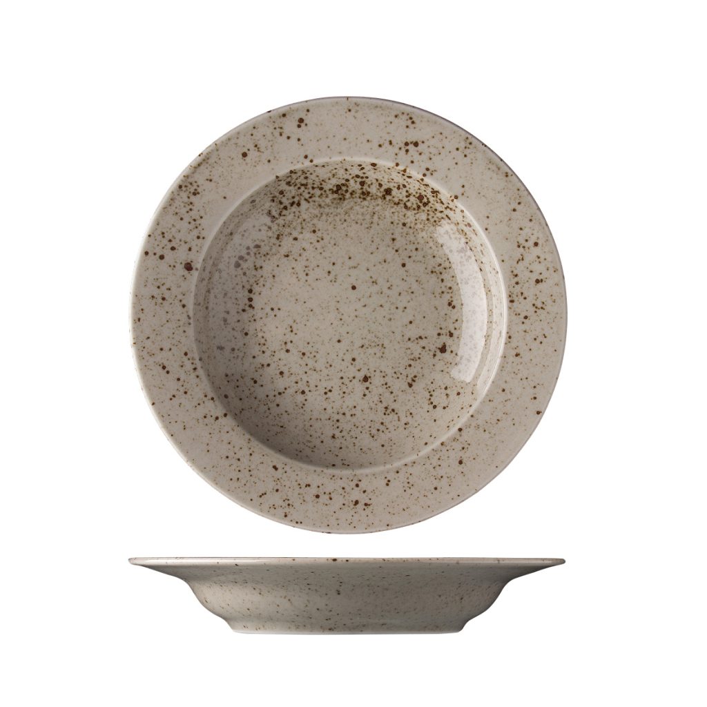 Djup tallrik 22cm Lifestyle Natural Benedikt