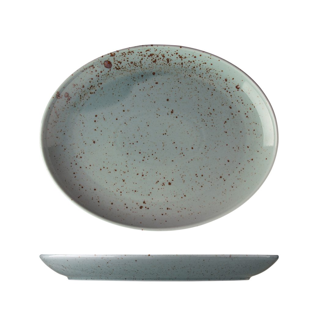 Flat tallrik oval 28cm Lifestyle Rainforest Benedikt