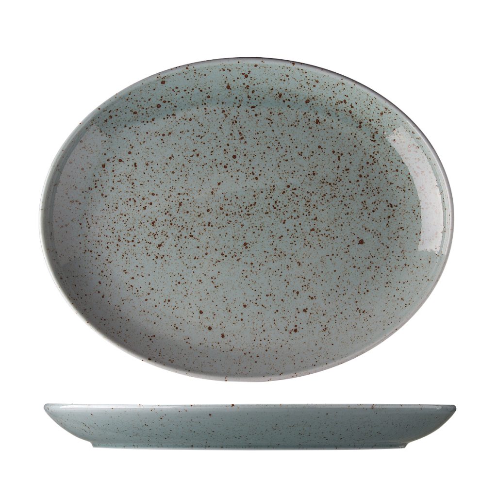 Flat tallrik oval 32cm Lifestyle Rainforest Benedikt