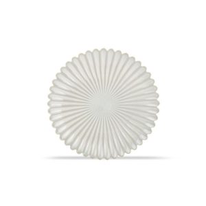 Flat tallrik 25cm White Lotus, Fine2Dine