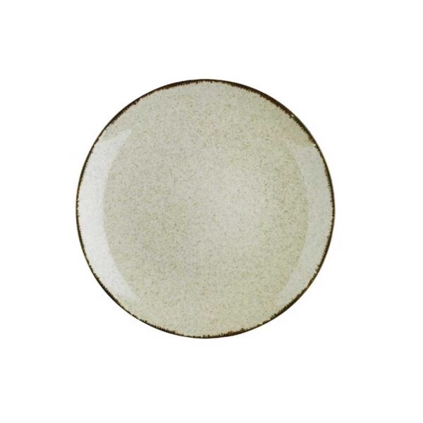 Flat tallrik beige Pearl 170mm