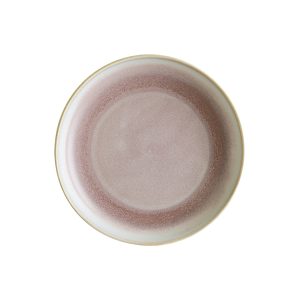 Flat tallrik med hög kant 250mm Pink pot Bonna