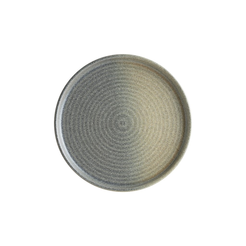 Flat tallrik 210mm Hornfels Ripple Bonna