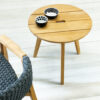 Cafébord 50cm Teak Knit Ethimo