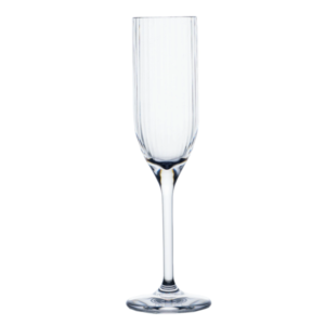 Plastglas Champagne 18cl Stripe Barcompagniet