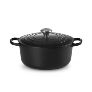 Gryta Rund 5.3L / 26cm Matt svart Le Creuset