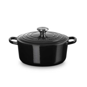 Gryta Rund 4.2lit / 24cm Blank Svart Le Creuset