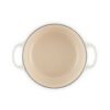 Gryta Rund 5.3L / 26cm Meringue Le Creuset