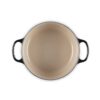 Gryta Rund 4.2lit / 24cm Blank Svart Le Creuset