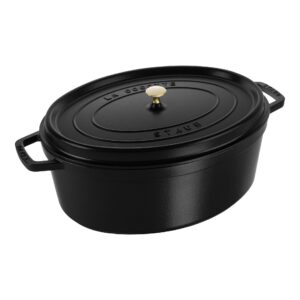 Gryta 6.7L/33cm Svart La Cocotte Staub