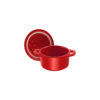 Minigryta 10cm Röd Ceramique Staub