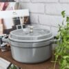 Gryta 5.2L/26cm Grå La Cocotte Staub