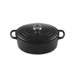 Gryta Oval 4.1L / 27cm Matt Svart Le Creuset