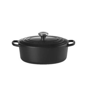 Gryta Oval 6.3L / 31cm Matt svart Le Creuset