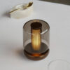 Bordslampa Firefly bronze/smoked