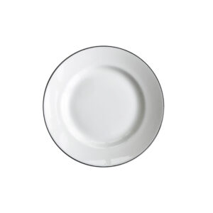 Flat tallrik 220mm Natur Snövit Gustavsberg