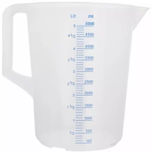Köksmått plast 5L