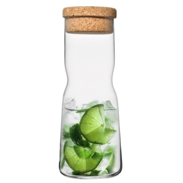 Karaff 1liter m. kork - Bild 2