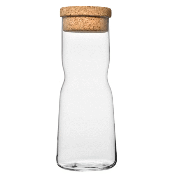 Karaff 1liter m. kork