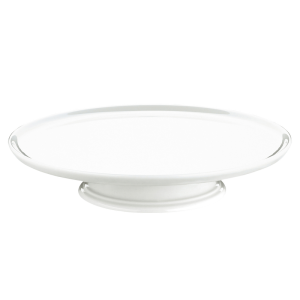 Tårtfat på fot 300mm H:6cm Pilliv.