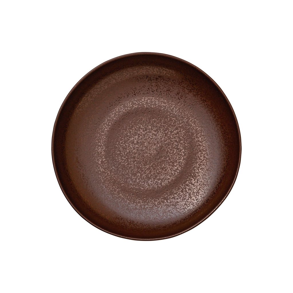 Tallrik rund djup 26 cm Fortessa Nivo Mokka