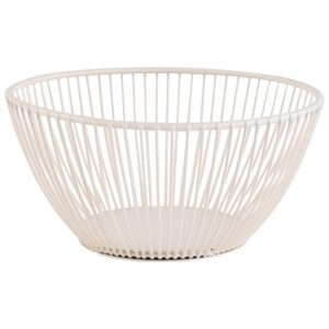 Brödkorg rund tråd vit 17,5cm APS
