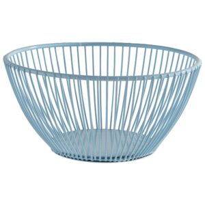 Brödkorg rund tråd blå 17,5cm APS