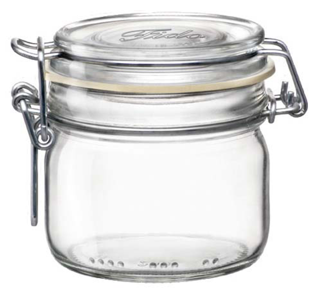 Konserveringsburk med bygellock 0,2Liter