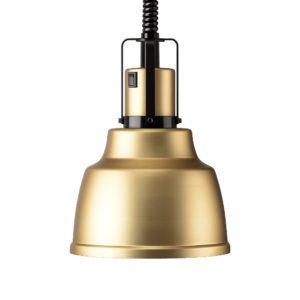 Värmelampa Focus IO Höj-& sänkbar Mässing Stayhot