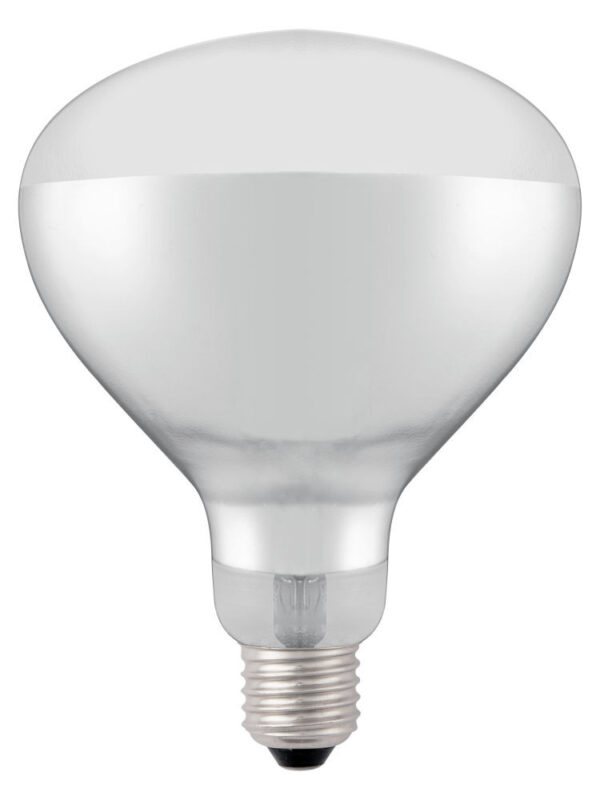 Infraröd lampa VIT 250w härd.