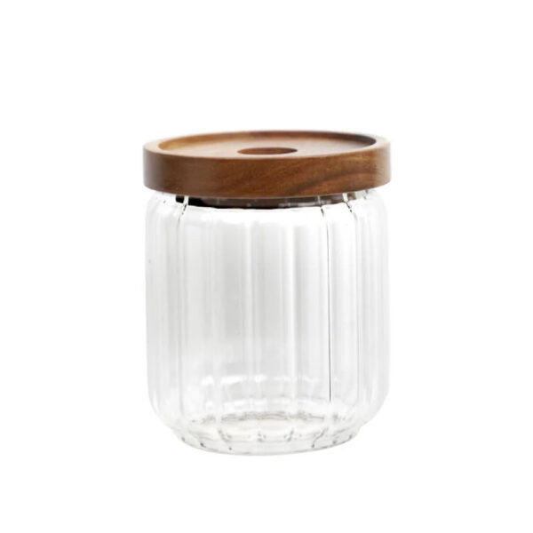 Glasburk m. trälock 350ml