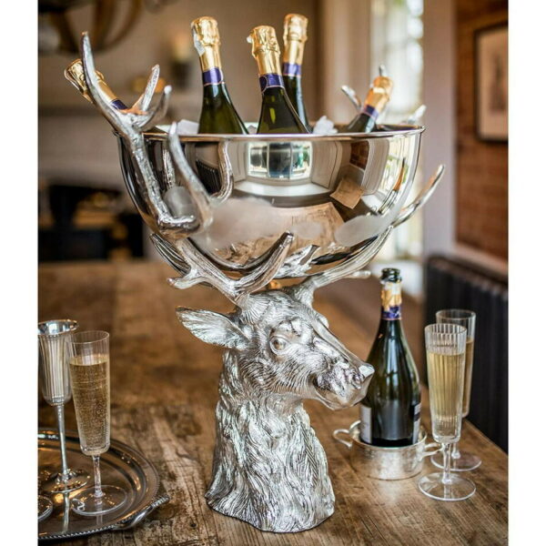 Champagneskål m."Hjort"-ställning M - Bild 2