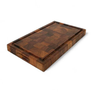 Skärbräda Valnöt ändträ 435x250x40mm