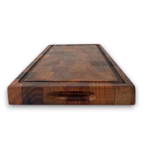Skärbräda Valnöt ändträ 435x250x40mm - Bild 2