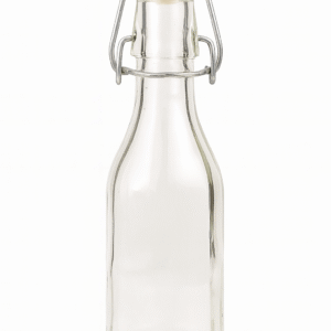 Glasflaska m. bygel 250ml #utg