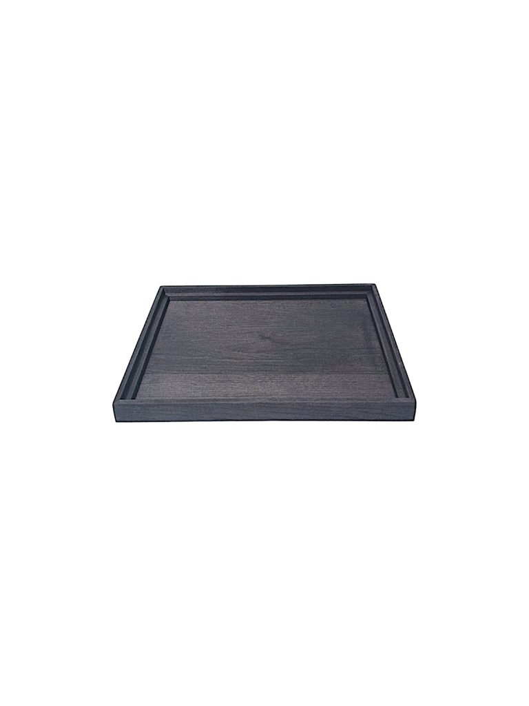 Trälåda 1/2-34 325x265x34mm Svart