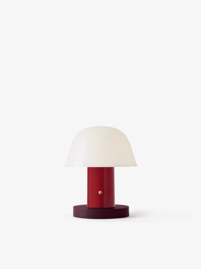 Lampa Setago JH27 Maroon/Grape LED Portabel &Tradition