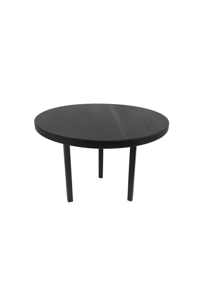 Upphöjare Ø320mm h:280mm svart lackat trä  Shiva