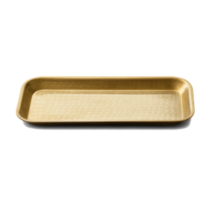 Bricka 26x14cm Guld Playground