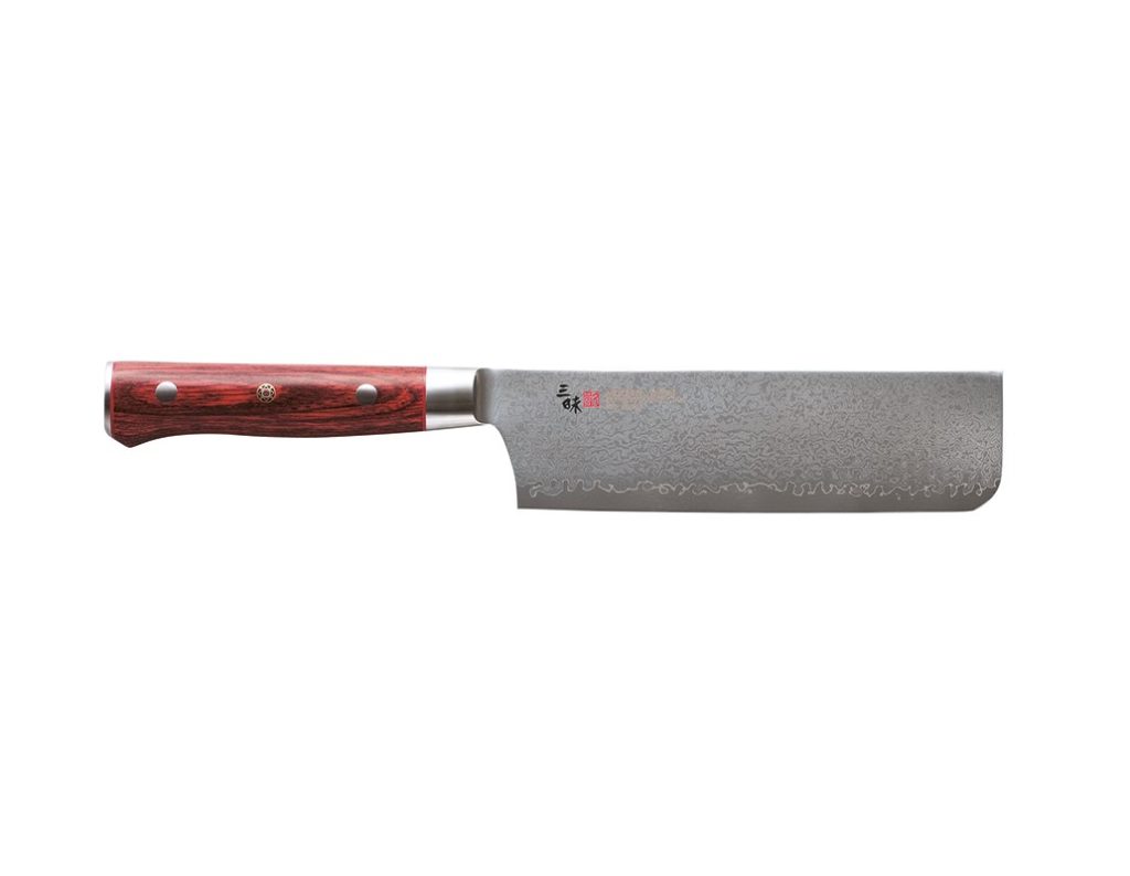 Kockkniv 15,5cm Nakiri Zanmai Flame Damaskus