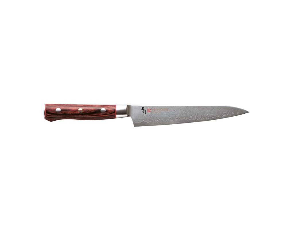 Kockkniv petty 15cm Zanmai Flame Damaskus