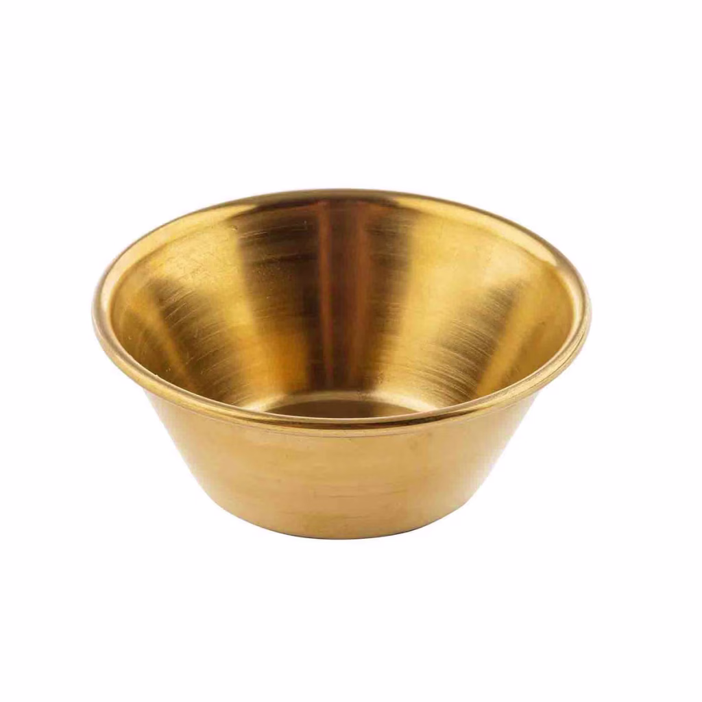 Dippskål 4,4cl PVD finish Gold